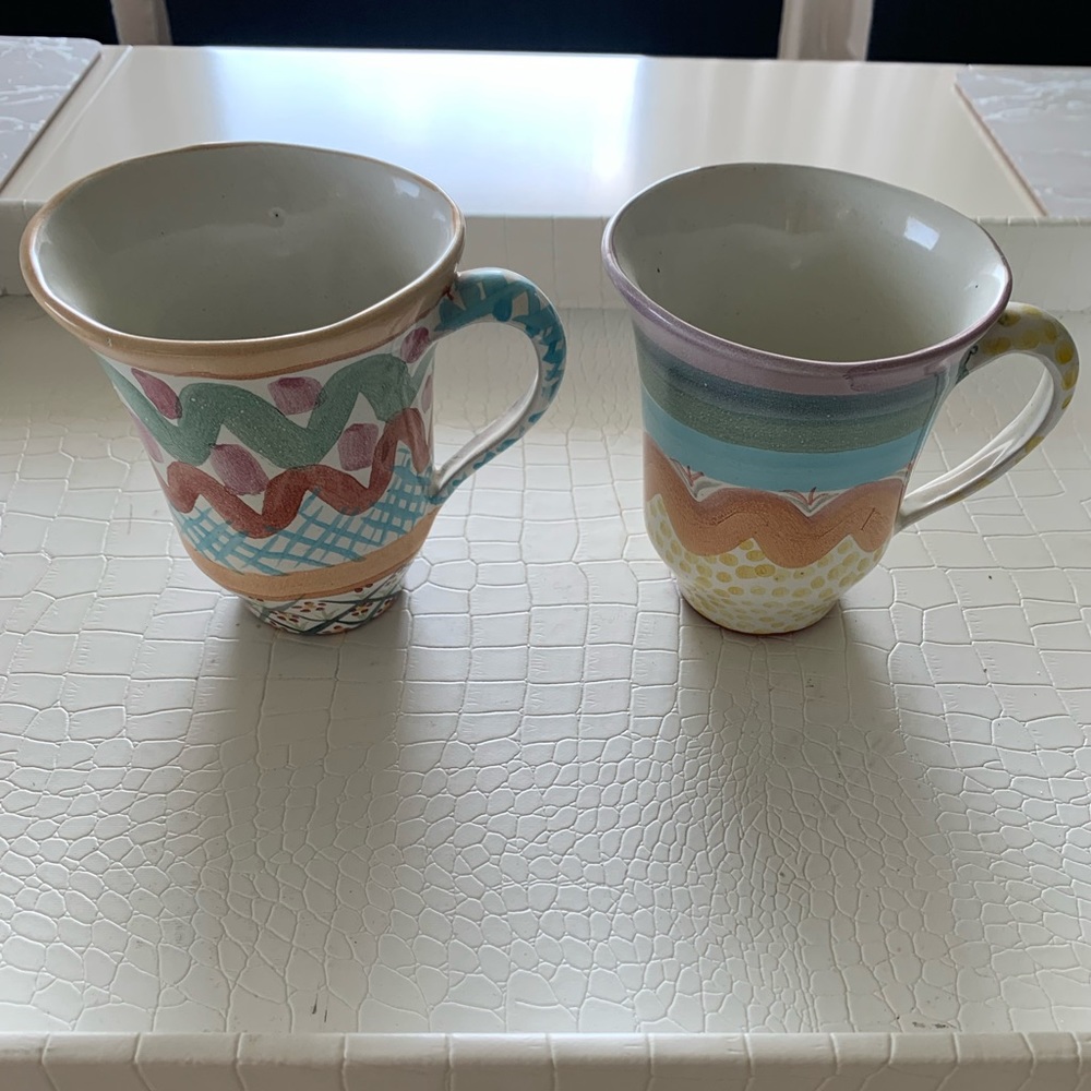 Items SOLD These items sold and are no longer available. . Mackenzie Childs Mugs
